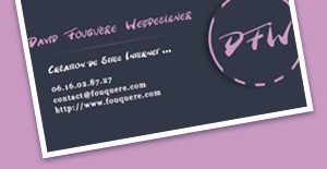 DFW Carte de visite